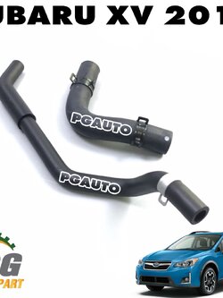 ท่อยางต่อเข้าน้ำใต้คอม(ท่อน้ำ 2 ทาง) PCV SUBARU XV ปี 2012 ขึ้นไป (1 ชุด= 2ชิ้น) แท้ / รูปจริง