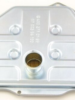 ไส้กรองเกียร์ออโต้ BENZ 722.3 /722.4 (ปลายกลม) (1ชิ้น) / OIL GEAR / GEARFOX