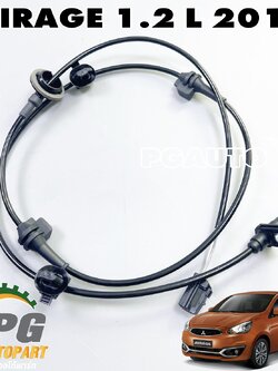 เซ็นเซอร์เบรค ABS ล้อหลัง LH MITSUBISHI MIRAGE เครื่อง 1.2 L A03A,A13A (1 ชิ้น) แท้ / รูปจริง