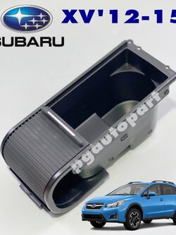 ที่วางแก้ว+ลิ้นชัก SUBARU XV ปี 2012-2015 (1ชิ้น) แท้ / รูปจริง