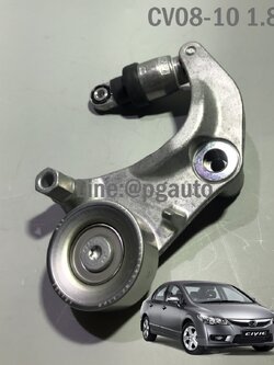 ลูกรอกสายพานหน้าเครื่อง(ลูกรอกอัตโนมัติ) ฮอนด้าซีวิค เอฟดี HONDA CIVIC FD ปี 2008-2010 เครื่อง 1.8 L ไฟท้ายแปดเหลี่ยม (1ตัว) ยี่ห้อ INA (OEM แท้)