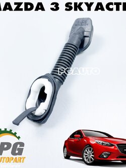 ยางปิดรูสายไฟฝากระโปรงหลัง MAZDA3 SKYACTIV 2.0 BM (5 ประตู) ปี 2014-2018 (1ชิ้น) แท้ / (รูปจริง)