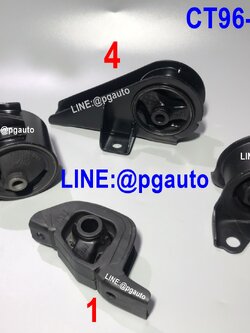 เซตสุดคุ้ม!!! ยางแท่นเครื่อง-แท่นเกียร์ ฮอนด้าซิตี้ HONDA CITY ปี 1996-2001 เกียร์ธรรมดา (MT) (1ชุด = 4 ตัว) / ENGINE MOUNT