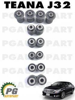 ชุดบู๊ชคานหลัง NISSAN TEANA J32 2.0/2.5 (1ชุด = 14 =ชิ้น) / รูปจริง