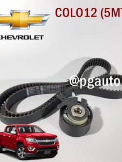 ชุดสายพานราวลิ้น(ไทมิ่ง)!!! ลูกลอกสายพานไทมิ่ง+สายพานไทมิ่ง(ราวลิ้น) เชฟโลเลตโคโลลาโด้ CHEVROLET COLORADO ปี 12-16 (รุ่น 5 เกียร์) สายพาน 171*25 ฟัน / แท้ศูนย์ (1 ชุด = 2 ชิ้น)