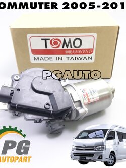 มอเตอร์ปัดน้ำฝน TOYOTA COMMUTER (KHD222) ปี 2005-2018 (1 ชิ้น) เทียบ / รูปจริง