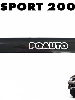 คิ้วกันกระแทกประตูหลัง LH (สีดำ) MITSUBISHI PAJERO SPORT ปี 2008-2014 (1ชิ้น) แท้ / รูปจริง