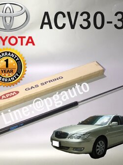 โช๊คค้ำฝากระโปรง-หน้า โตโยต้าคัมรี่ TOYOTA CAMRY(ACV30-31) ปี 2003-2006 (1ตัว) APM OEM แท้