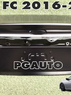 ฝากระโปรงท้าย HONDA CIVIC FC ปี 2016-2020(1 ชิ้น) แท้ / รูปจริง