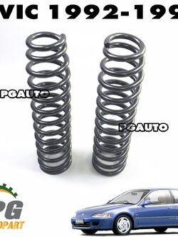 สปริงโช๊คอัพหน้า HONDA CIVIC ปี 1992-1995 (1 คู่) / รูปจริง