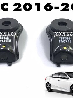 ขายึดหม้อน้ำบน LH RH HONDA CIVIC FC ปี 2016-2020 (1ชุด = 2 ชิ้น) แท้ / รูปจริง