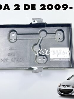ถาดรองแบตเตอร์รี่ MAZDA 2 DE ปี 2009-2013 (1 ชิ้น) แท้ / รูปจริง