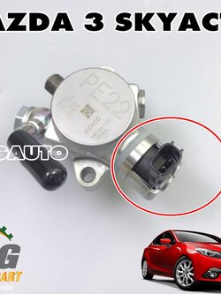 ปั๊มน้ำมันเชื้อเพลิงแรงดันสูง MAZDA 3 SKYACTIV ปี 2014-2018 (1ชิ้น) แท้ / รูปจริง