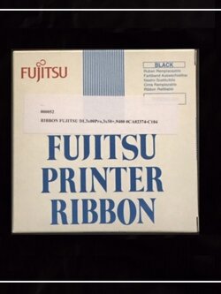 Fujitsu ผ้าหมึกพร้อมตลับ ของแท้ สำหรับ Fujitsu DL3850+ /DL3750+ /DL3800 Pro /DL3700 Pro/DL9600 /DL9400 /DL9300