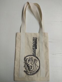 ถุงผ้าดิบลายสอง