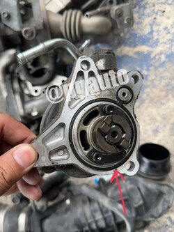 โอริงหลังปั๊มลม (โอริงปั๊มสูญญากาศ) MAZDA CX-5 2.2 ดีเซล ปี 2012-2015 (1ชิ้น)/แท้ (รูปจริง)