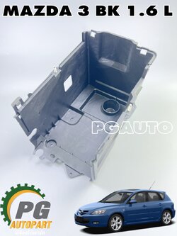 ถาดรองแบตเตอรี่ MAZDA 3 BK ปี 2004-2010 1.6 L (1ชิ้น) แท้ / รูปจริง
