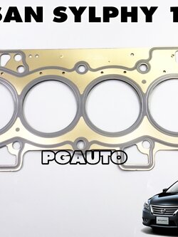 ปะเก็นฝาสูบ NISSAN SYLPHY(B17) 1.8 L (1ชิ้น) แท้ / รูปจริง