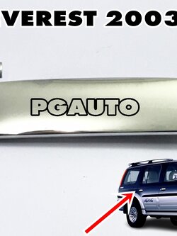 มือเปิดประตูหลังนอก RH ชุบโครเมียม FORD EVEREST 2003-2007 (1 ชิ้น) แท้ / รูปจริง