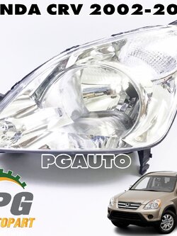 ไฟหน้า LH HONDA CRV GEN 2 ปี 2002-2006 (1 ชิ้น) DP / รูปจริง