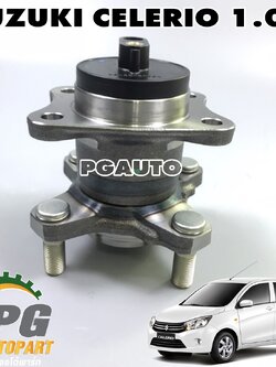 ดุมล้อหลัง+ลูกปืนล้อหลัง (มี ABS) SUZUKI CELERIO 1.0 L (AVK310) (1ชิ้น) แท้ / รูปจริง