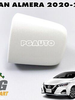 ฝาครอบมือเปิดประตูหน้าด้านนอกข้าง RH NISSAN ALMERA 1.0 TURBO ปี 2020-2023 (1 ชิ้น) แท้ / รูปจริง