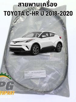 สายพานหน้าเครื่อง TOYOTA TOYOTA C-HR ปี 2018-2020 (1 เส้น ) แท้ / รูปจริง