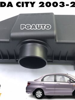 ฝาปิดหม้อกรองอากาศ(ชิ้นบน) HONDA CITY ปี 2003-2007 (1 ชิ้น) แท้ / รูปจริง