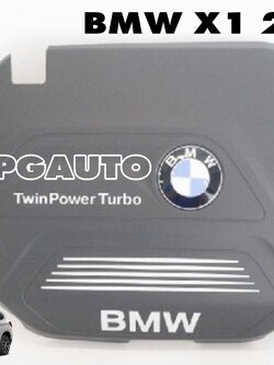 ฝาครอบเครื่อง BMW X1 ปี 2017 ขึ้นไป (1ชิ้น) แท้ / รูปจริง