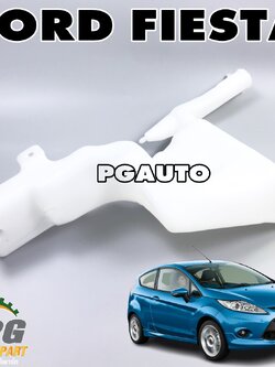 กระป๋องฉีดน้ำฝน (ไม่รวมมอเตอร์ฉีดน้ำฝน) FORD FIESTA เครื่อง 1.4 / 1.5 / 1.6 L (1 ชิ้น) แท้ / รูปจริง