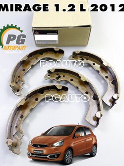 ชุดก้ามเบรคล้อหลัง MITSUBISHI MIRAGE เครื่อง 1.2 L A03A,A13A (1 ชุด) แท้ / รูปจริง