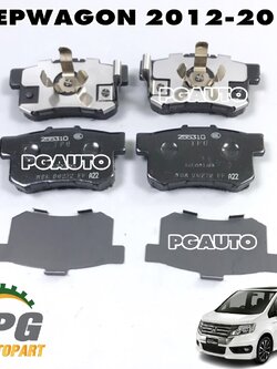 ชุดผ้าดีสเบรกหลัง HONDA STEPWAGON SPADA ปี 2012-2015 (1ชุด = 2 ล้อ) แท้ / รูปจริง