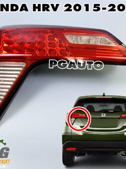 ไฟทับทิมติดฝาท้ายซ้าย LH HONDA HRV ปี 2015-2017 (1 ดวง) แท้ / รูปจริง
