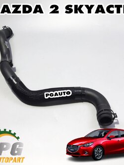 ท่อยางหม้อน้ำล่าง MAZDA 2 SKYACTIV 1.3 L ปี 2014-2018 (1เส้น) แท้ / รูปจริง