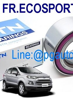 ลูกปืนล้อหน้า ฟอร์ด อีโค่สปอร์ต FORD ECOSPORT 1.5 L (1ชุด=2ชิ้น) / JAPAN QUALITY / รูปจริง