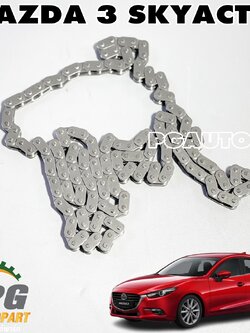 โซ่ราวลิ้น MAZDA 3 SKYACTIV ปี 2014-2018 (1 ชิ้น) แท้ศูนย์ / รูปจริง