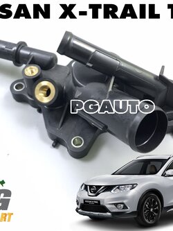 ข้อต่อท่อราวน้ำ NISSAN X-TRAIL T32 2.0 L ปี 2014-2017 (1 ชิ้น) แท้ / รูปจริง