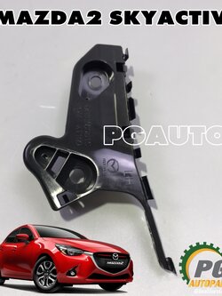 พลาสติกยึดกันชนหน้าซ้าย MAZDA2 SKYACTIV 2014-2018(1ชิ้น) แท้ / รูปจริง