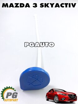 ฝาปิดกระปุกฉีดน้ำ MAZDA3 SKYACTIV ปี 2014-2018 (1ชิ้น) แท้ / รูปจริง