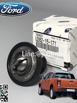 วาวน้ำ+โอริง FORD RANGER T6 ปี 2012-2014 2.2 -3.2 (1 ชิ้น) / แท้ รูปจริง