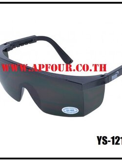 แว่นตานิรภัยนิรภัย รุ่น YS-121 สีดำ