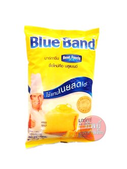 มาร์การีน เบสท์ฟู้ดส์ บลูแบนด์ 1000 กรัม ใช้แทนเนยสดได้ Margarine Best Foods Blue Band 1000g.