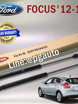 โช๊คค้ำฝากระโปรงท้าย FORD FOCUS ปี 2012-2017 5 ประตู ( 1คู่ = 2 ชิ้น ) / APM OEM แท้ รับประกัน 1 ปี