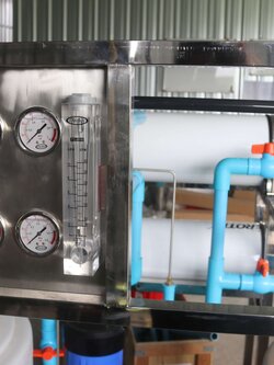 เครื่องล้างไส้กรองเมมเบรนRO8x40"(ทั้งชุด)