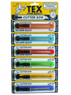 คัตเตอร์คละสี แพ็ค 6 อัน