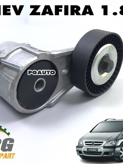 ลูกลอกสายพานไดชาร์ท+ขา(ลูกลอกสายพานแอร์) CHEVROLET ZAFIRA เครื่อง 1.8 L AT (1ตัว) เทียบ / รูปจริง