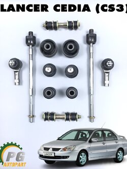 ชุดช่วงล่างหน้า มิสซูบิชิ MITSUBISHI LANCER CEDIA (CS3) ปี 2005-2010 ( 1 ชุด = 12 ชิ้น ) / รูปจริง