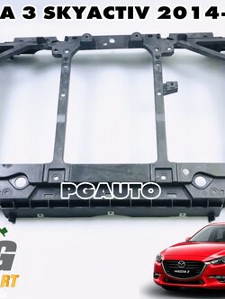คานไฟหน้า MAZDA 3 SKYACTIV ปี 2014-2018 (1ชิ้น) แท้ / รูปจริง