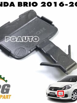 แผ่นปิดรูกันชนหน้า HONDA BRIO ปี 2016-2017 (1 ชิ้น) แท้ / รูปจริง