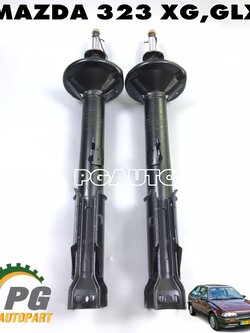 โช๊คหลัง MAZDA 323 XG,GLX ปี 1984-1989 (1 คู่) AMD / รูปจริง